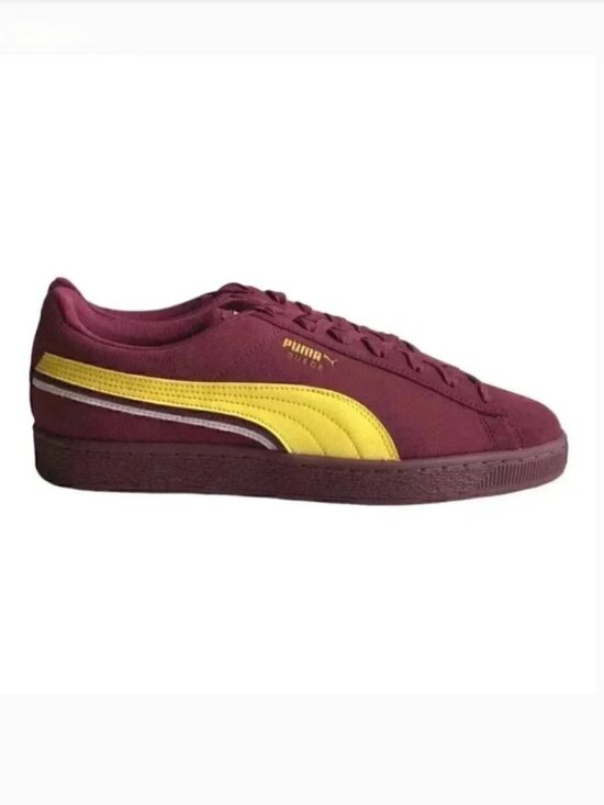 Puma Suede Triplex Mens 12 Sneakers Shoes Burgundy 381175-2 B Boy Classic NEW main image 6